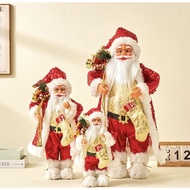 Navidad Classic Standing Santa Doll 30cm - Y109