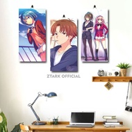 SAKURA CLASSROOM OF ELITE ANIME ROOM POSTER 15X30 H7TPE/H1WIR CHARACTER POSTER/S IN ANIME CLASSROOM 