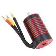 Aluminum Alloy 3660 Brushless Motor for 1/8 1/10 Remote Control Car Upgrade Parts (3100KV)