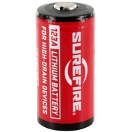 Exp 2032-2033 ถ่านไฟฉายจาก SureFire USA รุ่น CR-123A Lithium Battery Made in USA🇺🇸  C123A 123A แทคติ