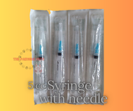 Disposable Syringe 3cc with needle (Sterilized)