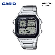 CASIO GENERAL AE-1200WHD Men's Digital Watch Stainless Steel Band