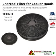 TECNO TH-910T | TH-911T | Compatible Cooker Hood Charcoal Carbon Filter Replacement