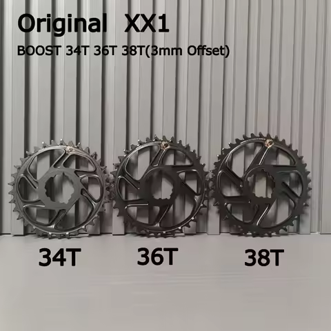 Original  SRAM XX1 NX EAGLE ChainRing BOOST 34T 36T 38T Gold Label 12S crankset crank chain ring 3MM