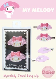 🎀💎 พร้อมส่งจากไทย : Sanrio Bang Hair Clip Jewel กิ๊บติดผมซานริโอ้รุ่นเพชร นำเข้าลิขสิทธิ์แท้จากญี่ปุ