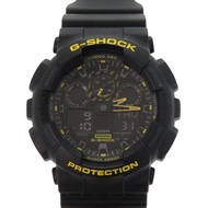 สภาพดีเยี่ยม คาสิโอ G-SHOCK GA-100CY-1AJF นาฬิกาข้อมือแบบอนาล็อก-ดิจิทัล ระบบควอตซ์ วัสดุเรซิน หน้าป