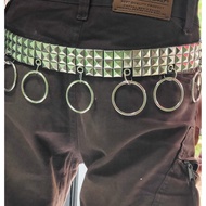 FULL PYRAMID SPIKE PUNK BELT Ring