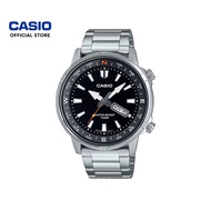 Casio General MTD-130D-1A4V Silver Stainless Steel Band Men Watch
