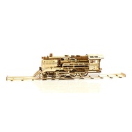 Wooden City(3D Puzzle) - Wooden Express + Tender With Rails