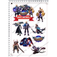 Mobile Lagend Cake Topper 003