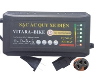 Sạc ắc quy xe đạp điện sạc bình ắc quy xe đạp điện VITARA-BIKE 48V 20AH thông minh tự ngắt khi đầy b