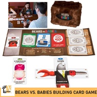 Lucky Bears vs. Babies Building Card Game Exploding Kittens Bears vs. Babies 2-5 Players - Ages 10+