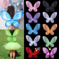 LLX-Kids Adult Christmas Fairy Butterfly Wings Costume Fairy Glitter Wings Cosplay for Party