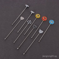 Stainless steel304Mixing stick bar tool KTV Bar cocktail mixer, cocktail stirring stick, direct from