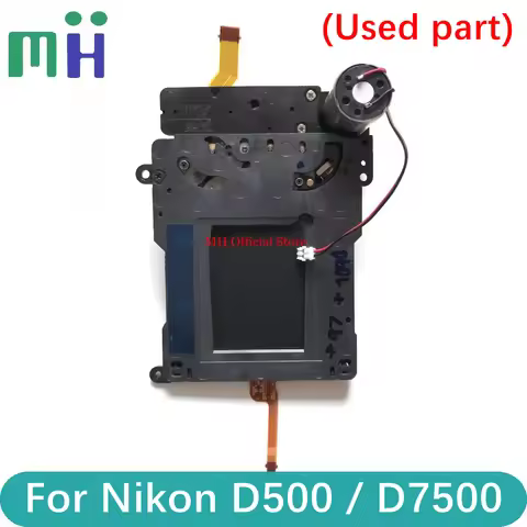 For Nikon D500 / D7500 Shutter Unit with Blade Curtain Motor Accessories Camera Replacement Repair S