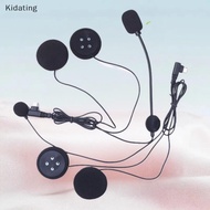 Kidating TYPE-C Interface For Helmet  Headset For LEXIN B4FM/GTX/G2P/G16/G1/Mes/Novus Motorcycle Aud
