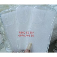 Casing Transparent WavePOLOS For Oppo Reno 5Z 5G/ A95 5G Silicone Back ProtectorBENING hp