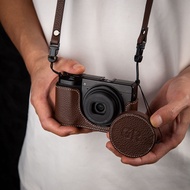 Suitable for Rico GR3/GR3X Leather Case Genuine Leather Base GR4 Camera Protective Case GR3 Protecti