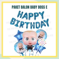 BABY BOSS E Balloon Package Baby Boss Birthday Decoration/