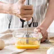 Push Rotation Auto Hand Push Stainless Steel Whisk Mixer Egg Beater Cream Frother Dressings Blender打