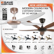 F5DC PRO / CYBER 56 Remote Ceiling Fan DC Motor 10 / 12 Speeds