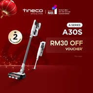 Tineco A30S Cordless Stick Vacuum Cleaner | 160W Suction | 60 Mins Runtime | 1L Large Dustbin | Zero