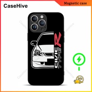 Honda Civic Type R Phone Case for iPhone 17 Pro Max / iPhone 16 Pro Max / 15 Pro Max / 13 / Samsung 