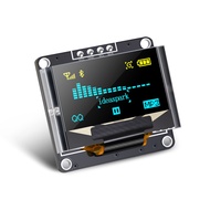 0.96 inch OLED Display Module with Protector Case 128x64 SSD1306 Screen Board with 4 Pins Soldered W