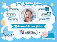 Cetak 12RS  Biodata bayi biodata anak bio data bayi bio data anak Foto Anak ukuran 12RS