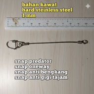 Snap predator 10cm, hss 1mm snap oneway, anti-shock snap, sharp anti-gear snap