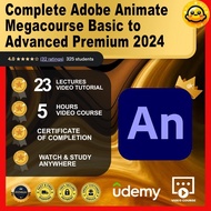 [Video Course]Complete Adobe Animate Megacourse: Basic to Advanced