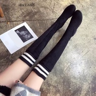 A8888 Leather Stretchable Velvet Long Leg Boots