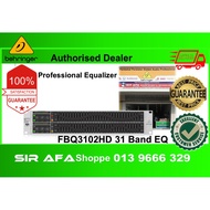 Behringer FBQ3102HD High-Definition 31-Band Stereo Graphic Equalizer with FBQ Feedback Detection Sys