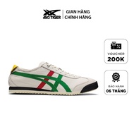 [Genuine] Onitsuka Tiger Mexico Shoes 66'White Green' DL408-1684"