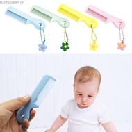 HSV Solid Color Safe Baby Comb Baby Hair Brush Baby Comb Newborn Brush Hairbrush