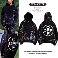 OFF WHITE New York Limited Fireworks OW Hoodie Men and Women Couple Hoodie