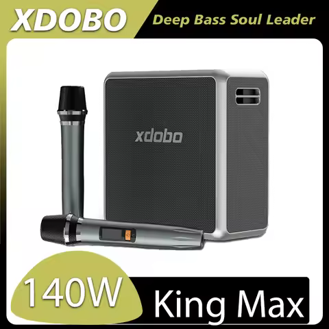 Xdobo King Max Portable Wireless Speaker 140W Subwoofer IPX5 Waterproof Home and Outdoor Speaker wit