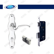 St Guchi SGLM4085 IZ001 Lever Mortise Lockset Complete Set - Grille Door Lockset