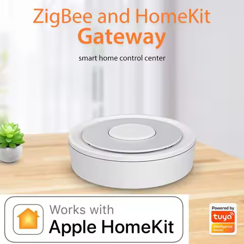 HomeKit ZigBee Gateway Hub Smart Home Bridge ZigBee APP Remote Control Works with Apple HomeKit Alex