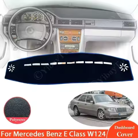 For Mercedes Benz E Class W124 E 250 420 200 300 1987~1997 Dashboard Cover Avoid Light Pad Instrumen