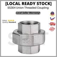 Stainless Steel 304 Union Threaded Coupling Fitting