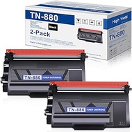 TN880 Super High Yield Toner Cartridge 2-Pack TN 880 Toner Replacement for Brother HL-L6200DW MFC-L6700DW MFC-L6800DW HL-L6200DWT HL-L6300DW MFC-L6900DW Printer
