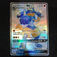 Pokemon Card TCG : Hidden Fates : Lucario GX SV64/SV94 Shiny Ultra Pokemon Card