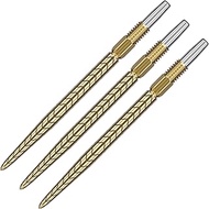 TARGET Darts Swiss Point Dart Points, RVE (3 Pack Set of Tips) 26MM/30MM/35MM/40MM – Gold/Silver/Bla