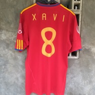 Jersey Spain Home 2010 Original baju bola kaos spanyol xavi barcelona