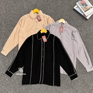 KEMEJA Ailee Shirt - Women's Shirt - Women's Oversized Shirt - Women's Top - Bisban Detail Long Slee