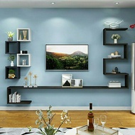 Wall Mount TV Cabinet Kabinet Tv Dinding Gantung tv console cabinet kabinet tv Affordable Luxury Wall-Mounted