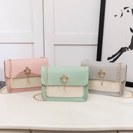 Square Shoulder Bag/Body Bag With Chain Bridge Strap Model B05