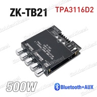 ZK-TB21/ZK-MT21 Papan Power Amplifier Subwoofer 2.1 Channel Penguat Saluran Bluetooth 50W X 2 + 5.0 