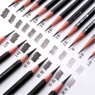 马利素描铅笔2b4b6b8b软中硬炭笔12b14b初学者美术生专用绘画铅笔Marley Sketch Pencil 2b4b6b8b Soft20250404